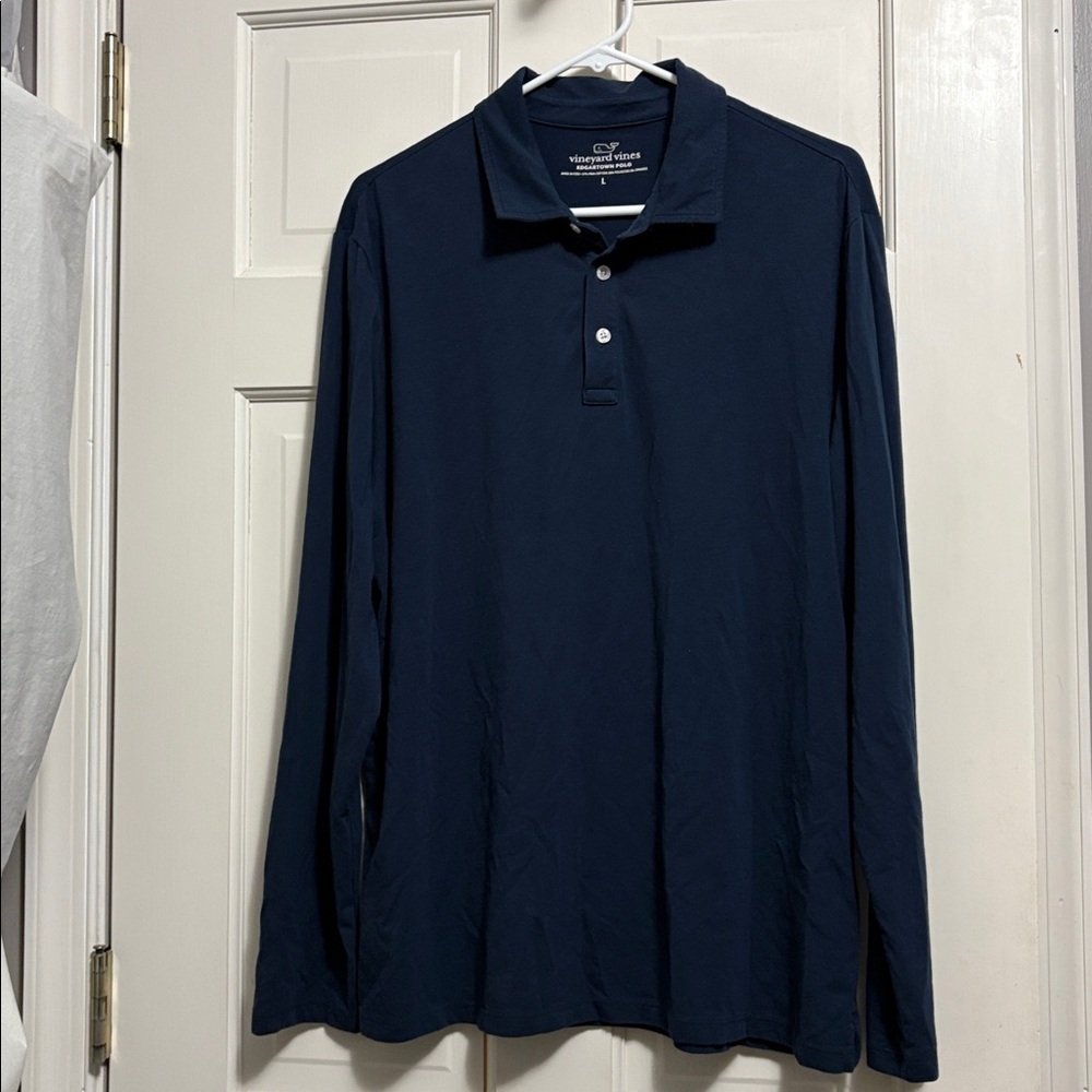 Vineyard Vines Edgartown long sleeve polo L